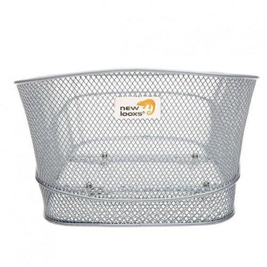 Fietsmand Stresa 22 Liter 42 X 33 X 20 Cm - Zilver 3/3