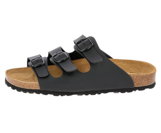 Pantolette schwarz Damen Pantolette Bioline Lady