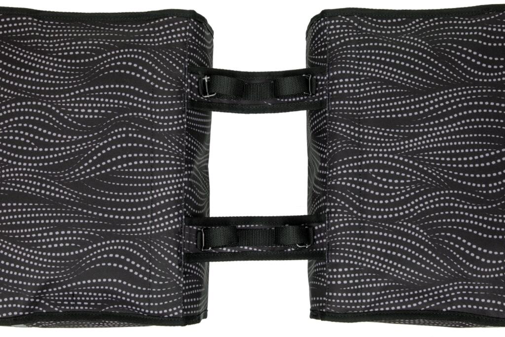 Doppelpacktasche Fiori Double Alma, Black 3/5