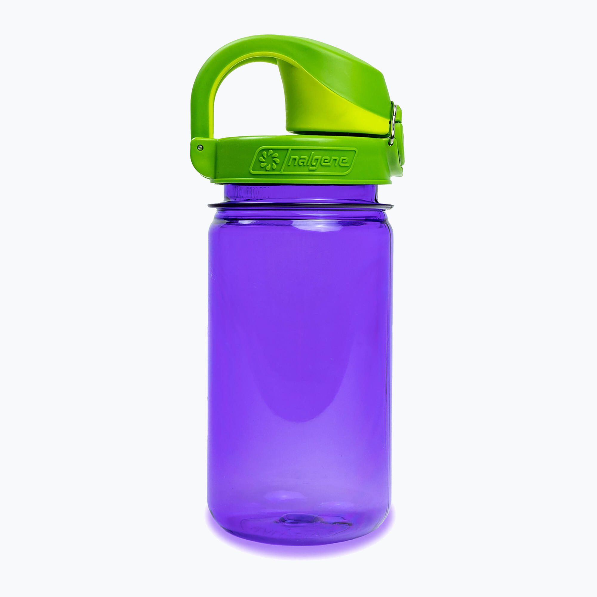 Bouteille Nalgene OTF Kids 12 oz violet sans BPA bouchon iguane étanche 2/5