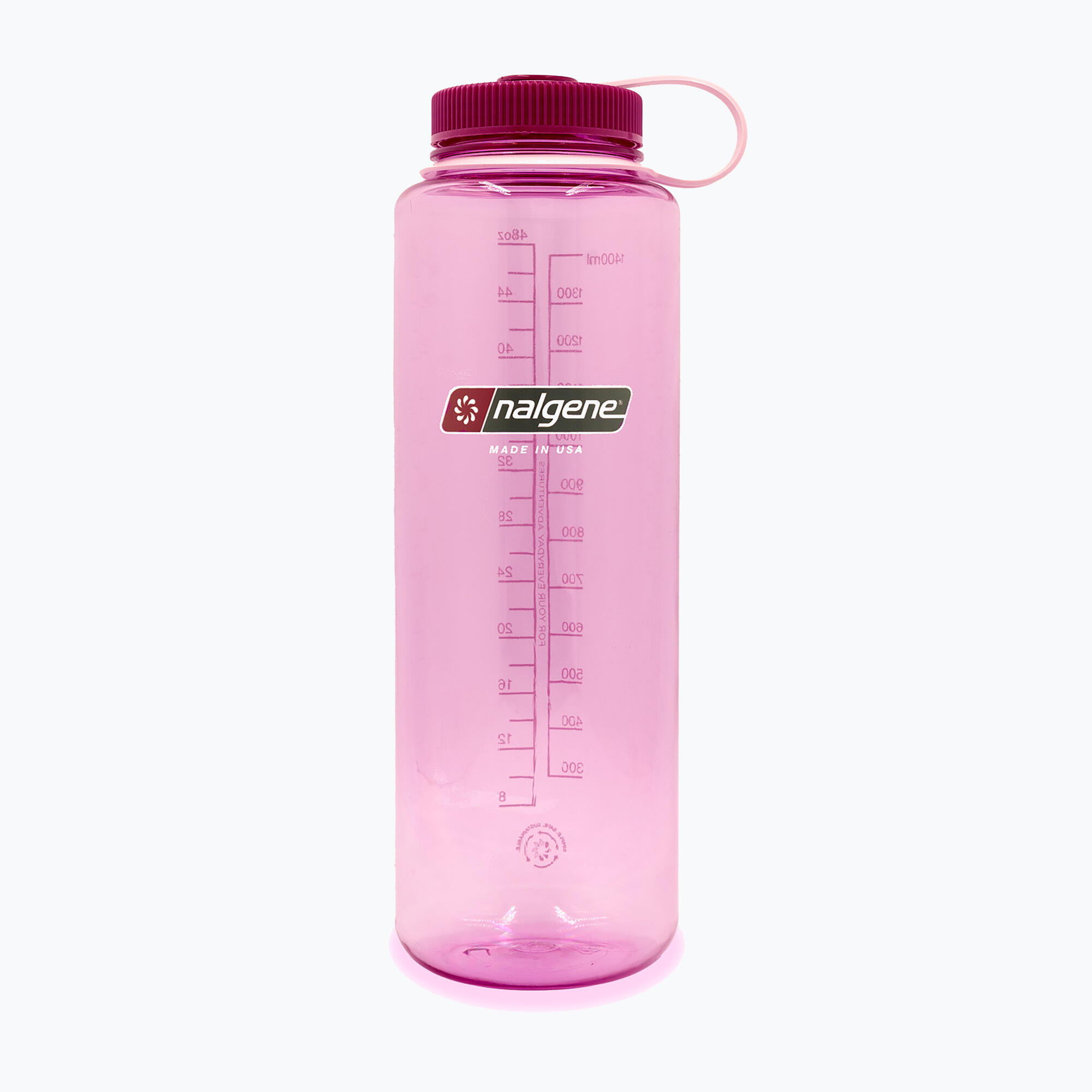1.5L Wide Mouth Sustain Water Bottle - Made From 50% Plastic Waste - Desert Rose 4/4