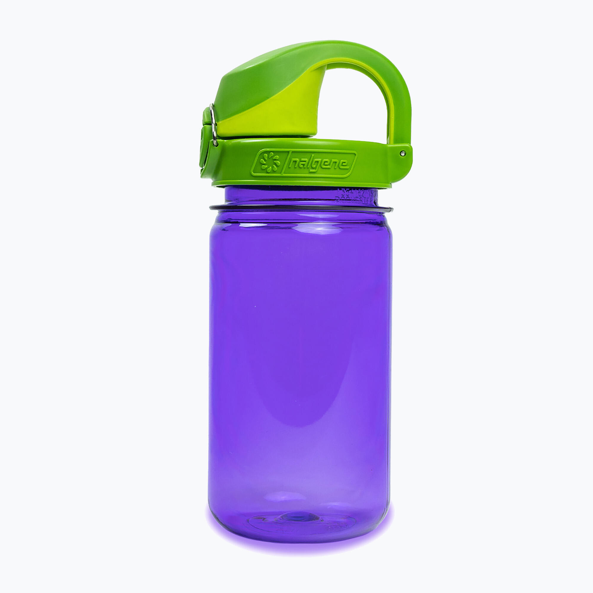 Bouteille Nalgene OTF Kids 12 oz violet sans BPA bouchon iguane étanche 5/5