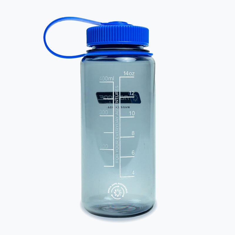 Nalgene Bouteille Sustain Tritan à Large Ouverture - 0.5L - Gris