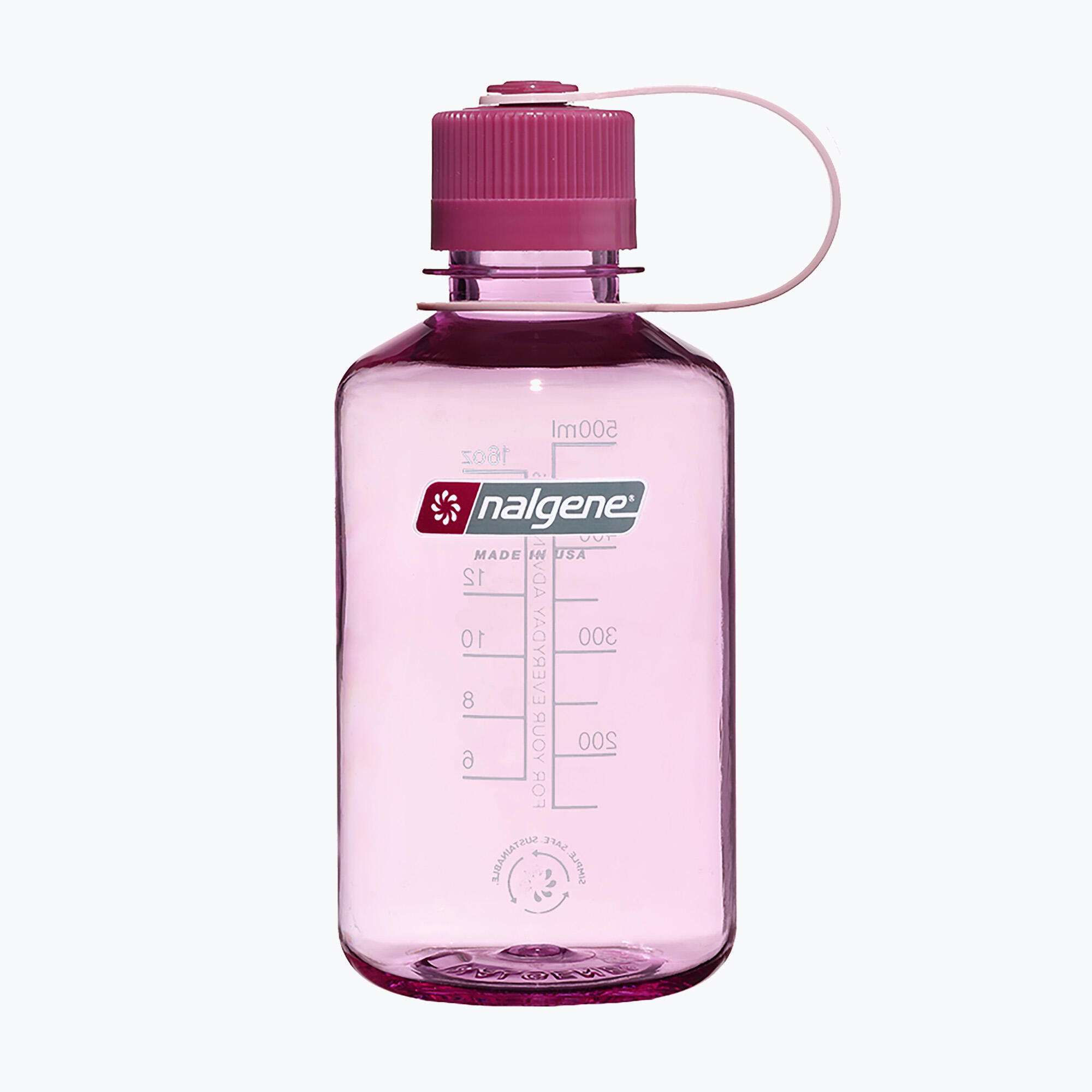 Nalgene Flasche Narrow Mouth 500 ml Tritan Sustain 50% recycelt ohne BPA dicht 4/4