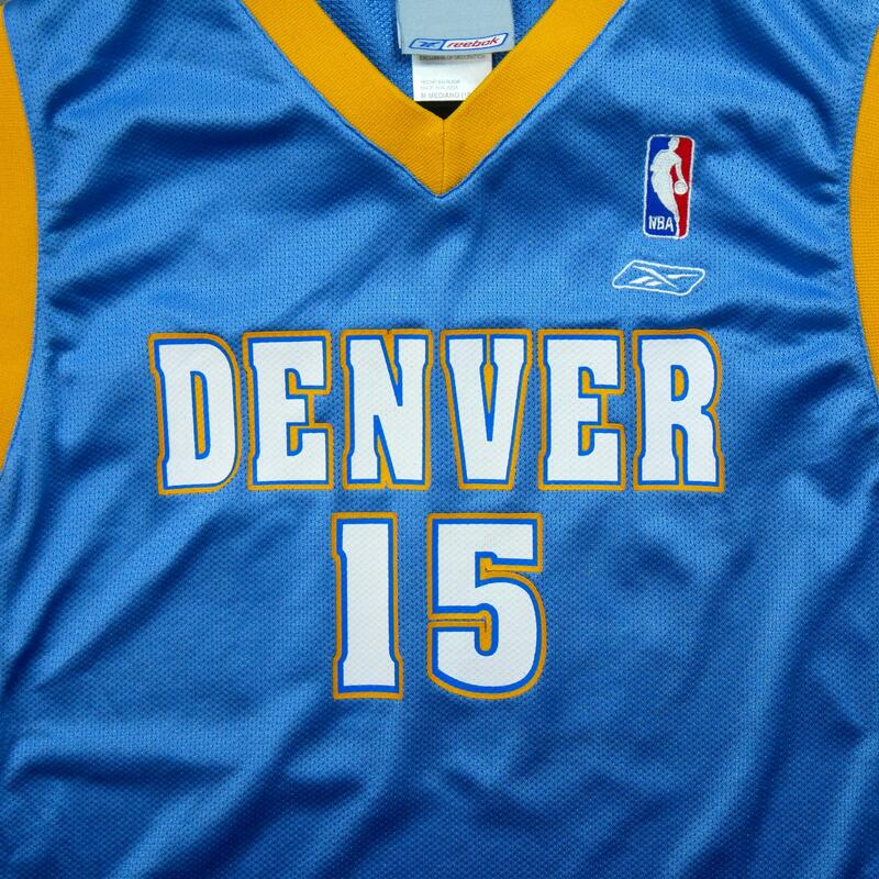 Reconditionné - Maillot Reebok Denver Nuggets NBA - État Excellent