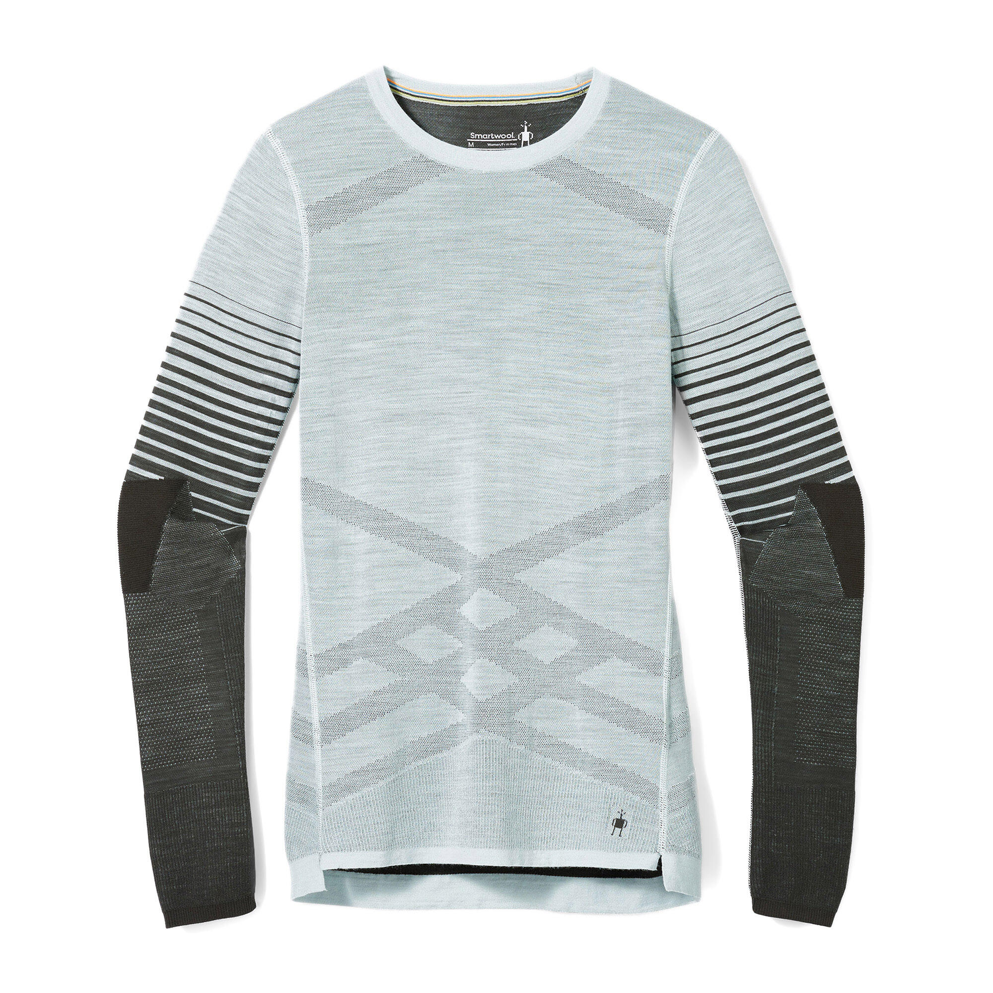 SMARTWOOL Smartwool Intraknit Thermal Merino Base Layer Pattern Crew Damen-Thermo-T-Shirt