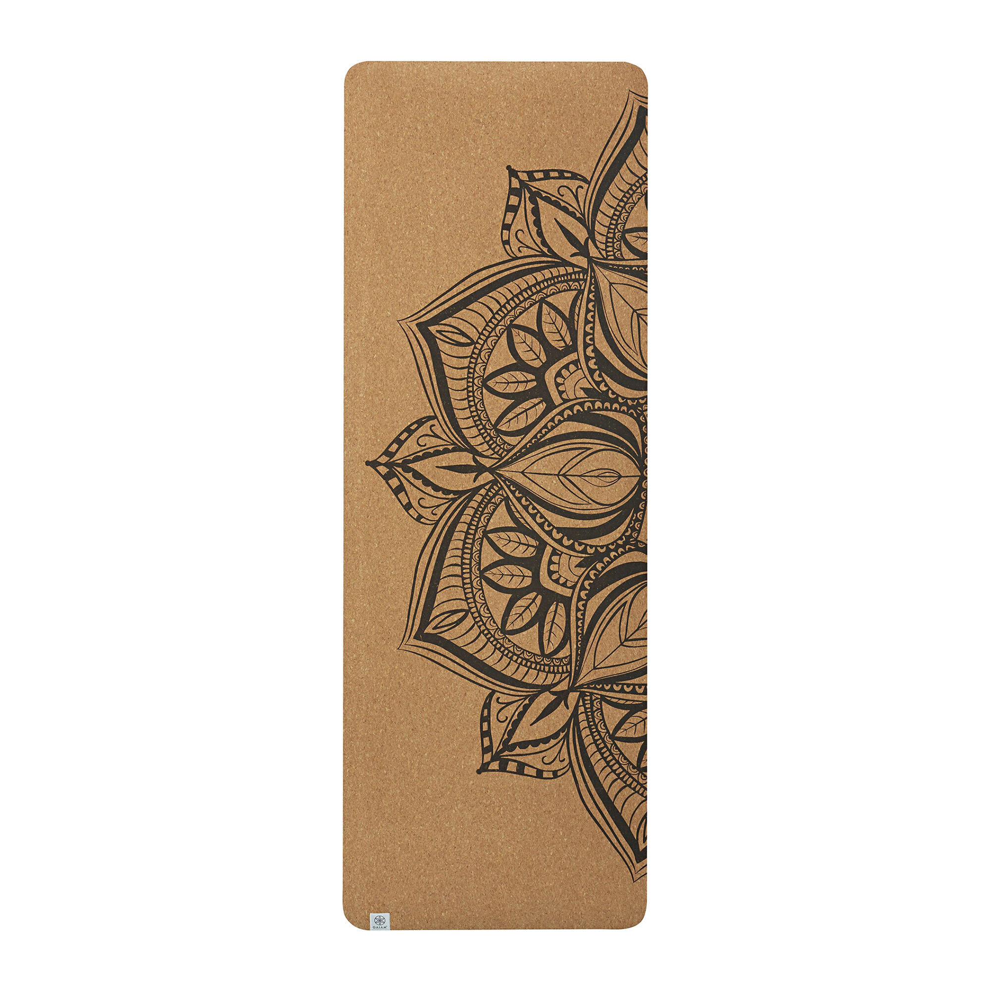 Mata do Jogi Gaiam Printed Cork Mandala 5 mm 5/5