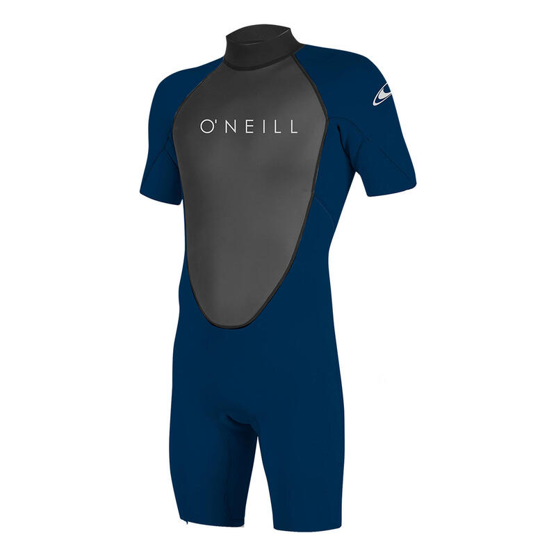 O'Neill Hommes Reactor II 2mm Back Zip Shorty Combinaison Néoprène - Abyss