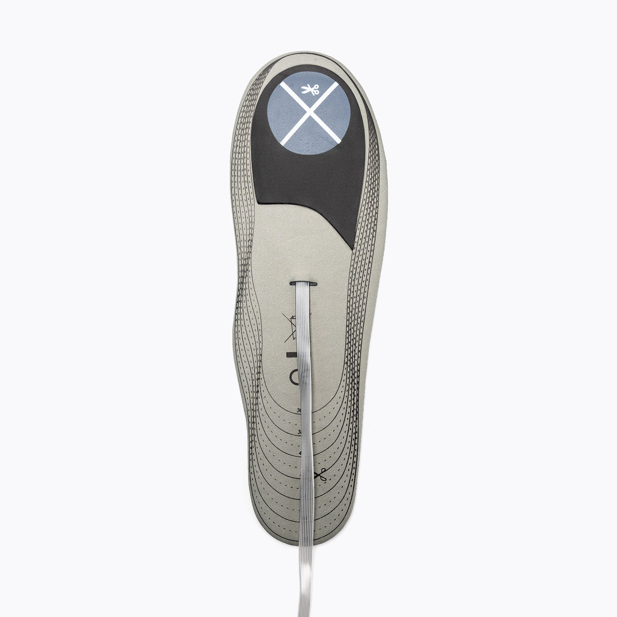 Semelles Chauffantes Lenz "1.0 + Batteries" Gris 4/5