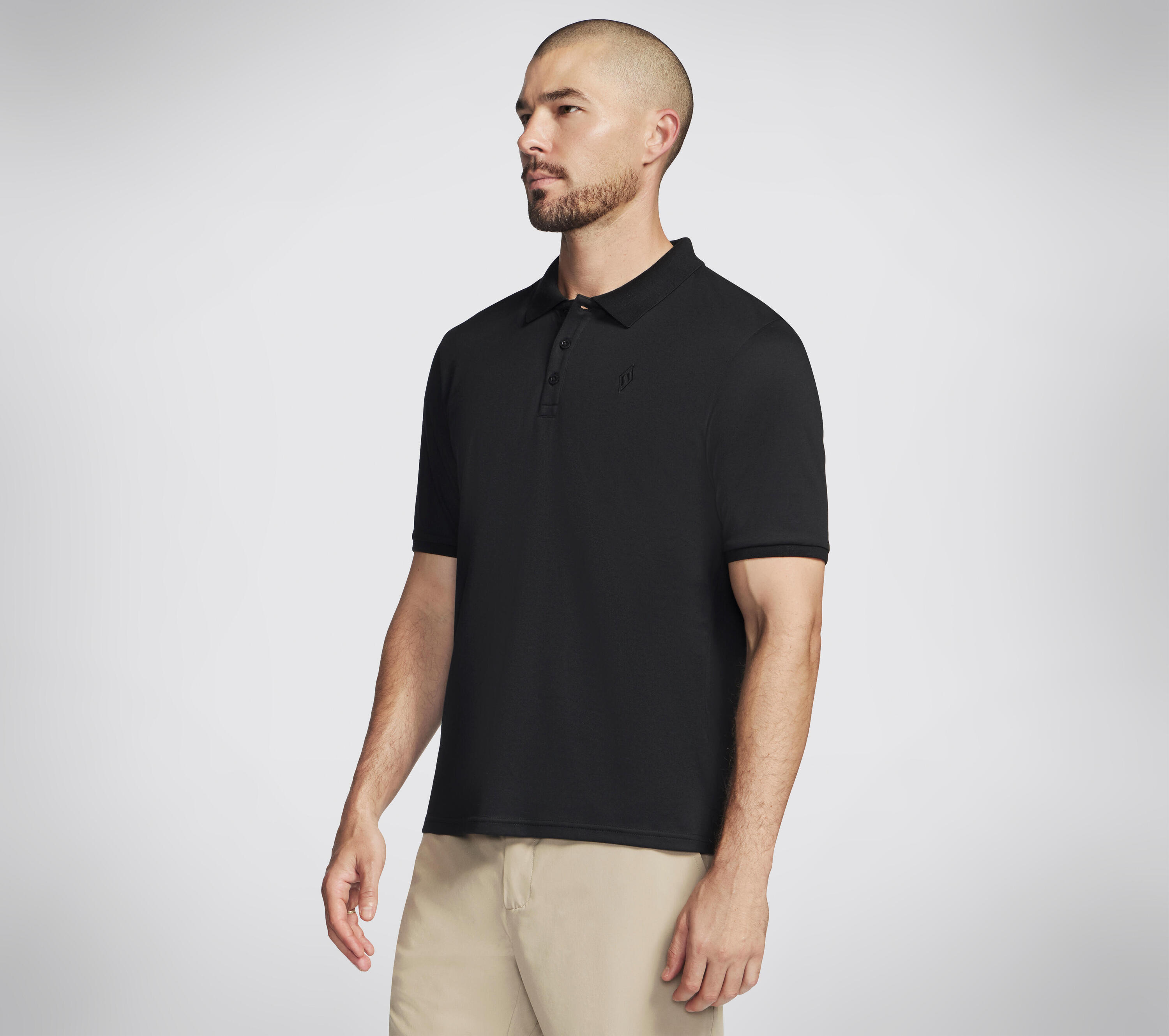 Herren  OFF DUTY POLO Polos Schwarz 4/4