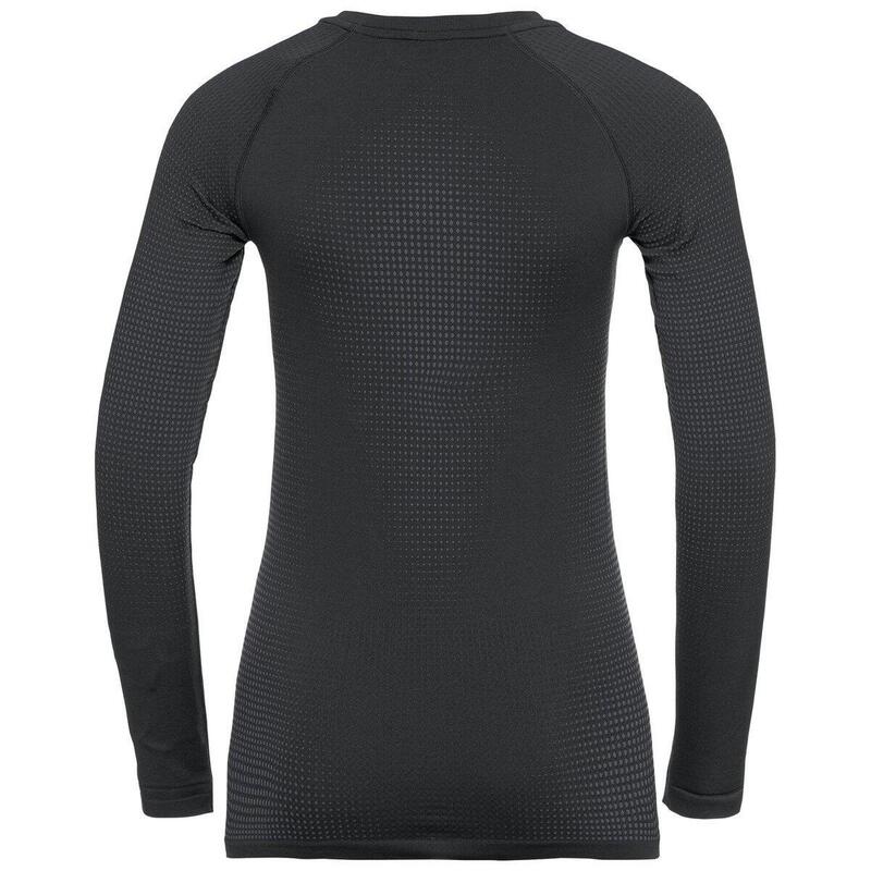 ODLO Shirt Lange Mouwen Performance Warm ECO Thermoshirt ZWART - NIEUW ODLO
