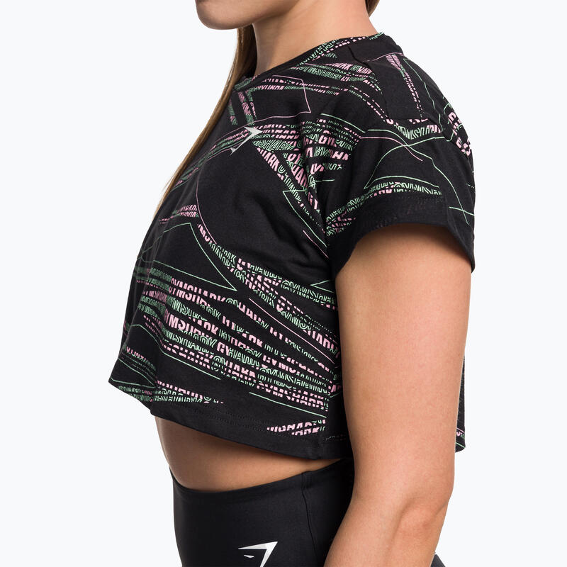 Haut d'entraînement femme Gymshark Zone Graphic Crop