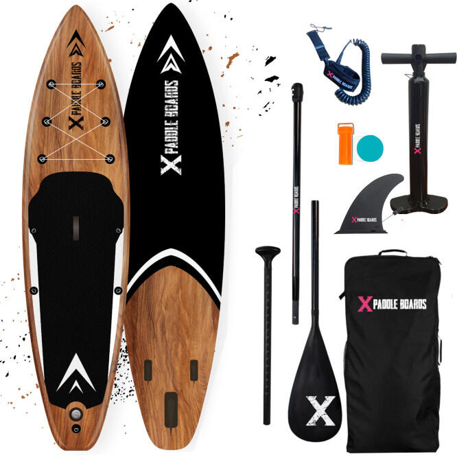 Opblaasbaar touring supboard NATURAL 11'5 feet 2/8