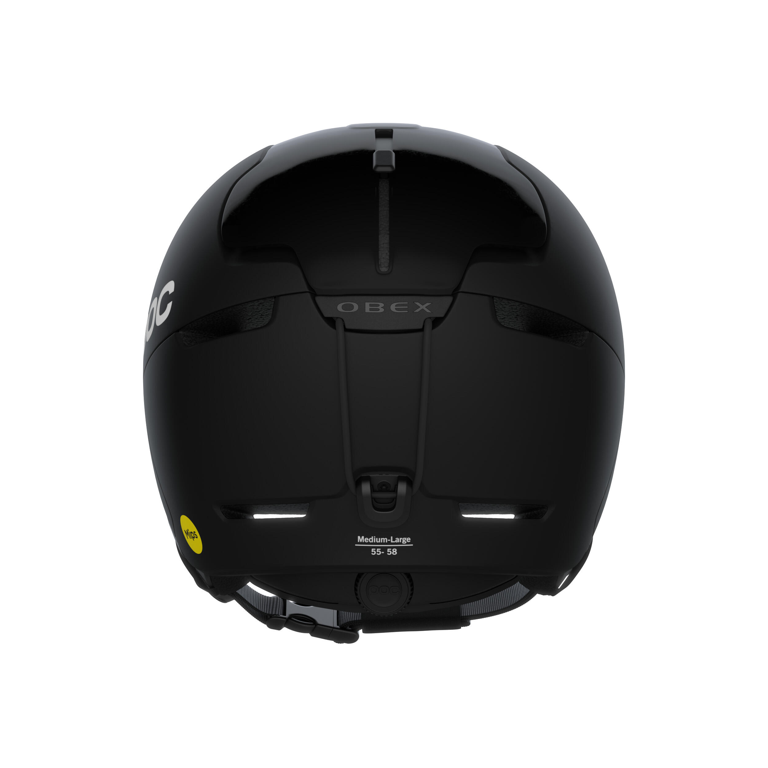 Kask narciarski snowboardowy POC Obex XL/XXL 59-62 cm czarny 5/5