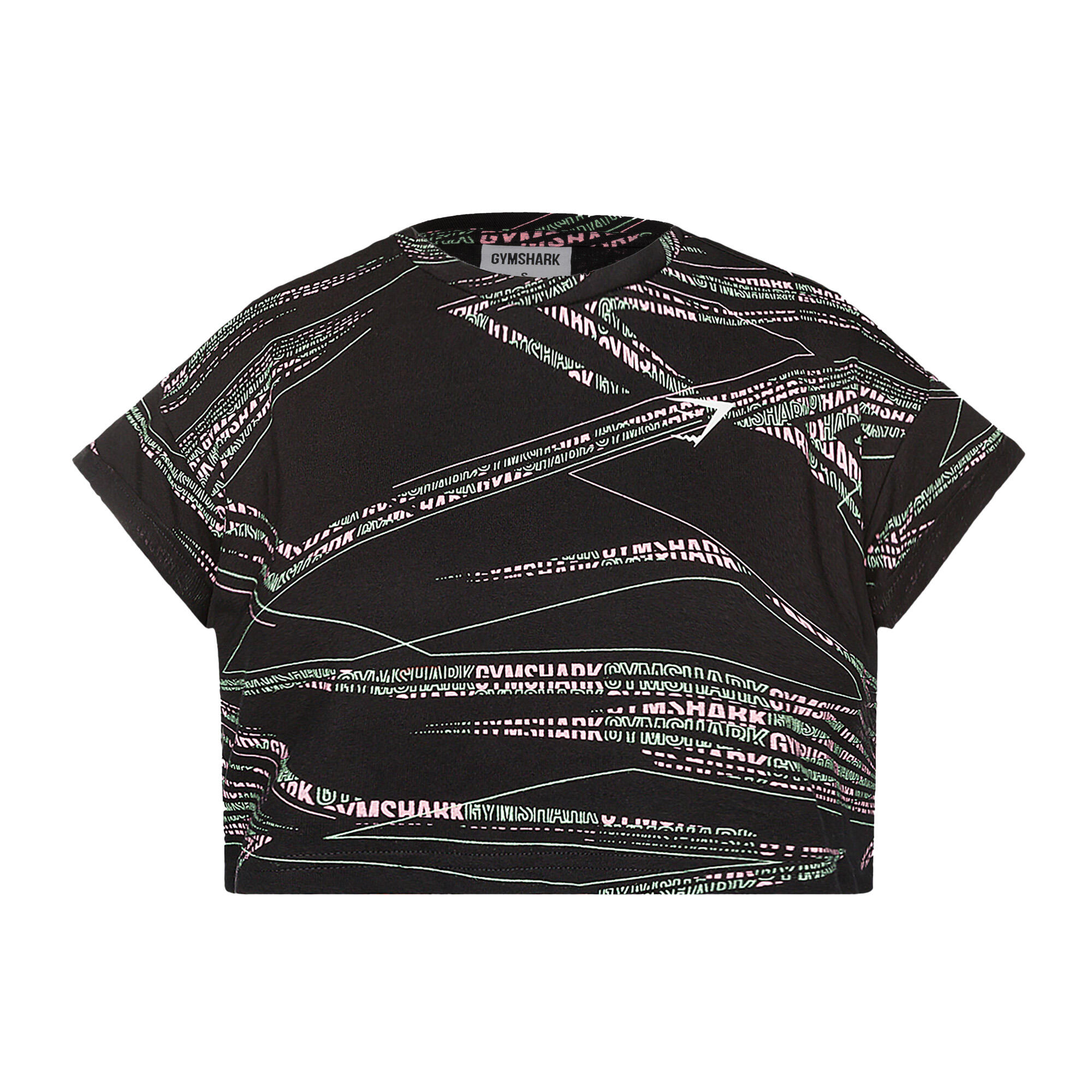 GYMSHARK Top de treino feminino Gymshark Zone Graphic Crop