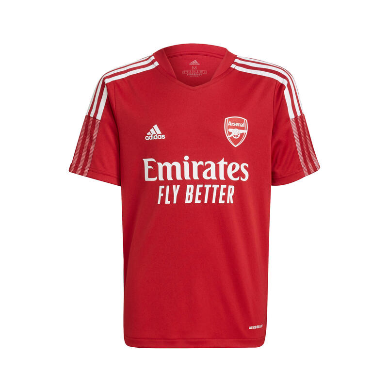 Arsenal 2021-2022 Training Shirt (Active Maroon) - Kids