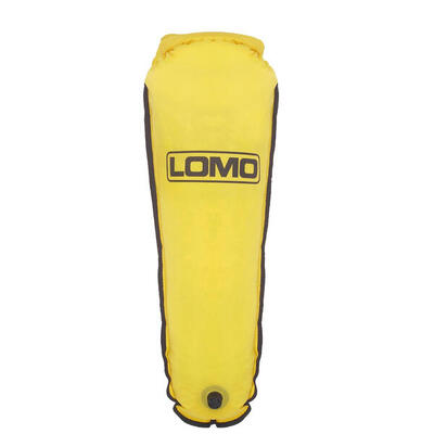 Lomo Sacca Impermeabile TPU 20L Gialla | Leggera In Nylon Ripstop 70D | Chiusura A Rullo, Cuciture Saldate RF | Per Kayak, Trekking, Outdoor