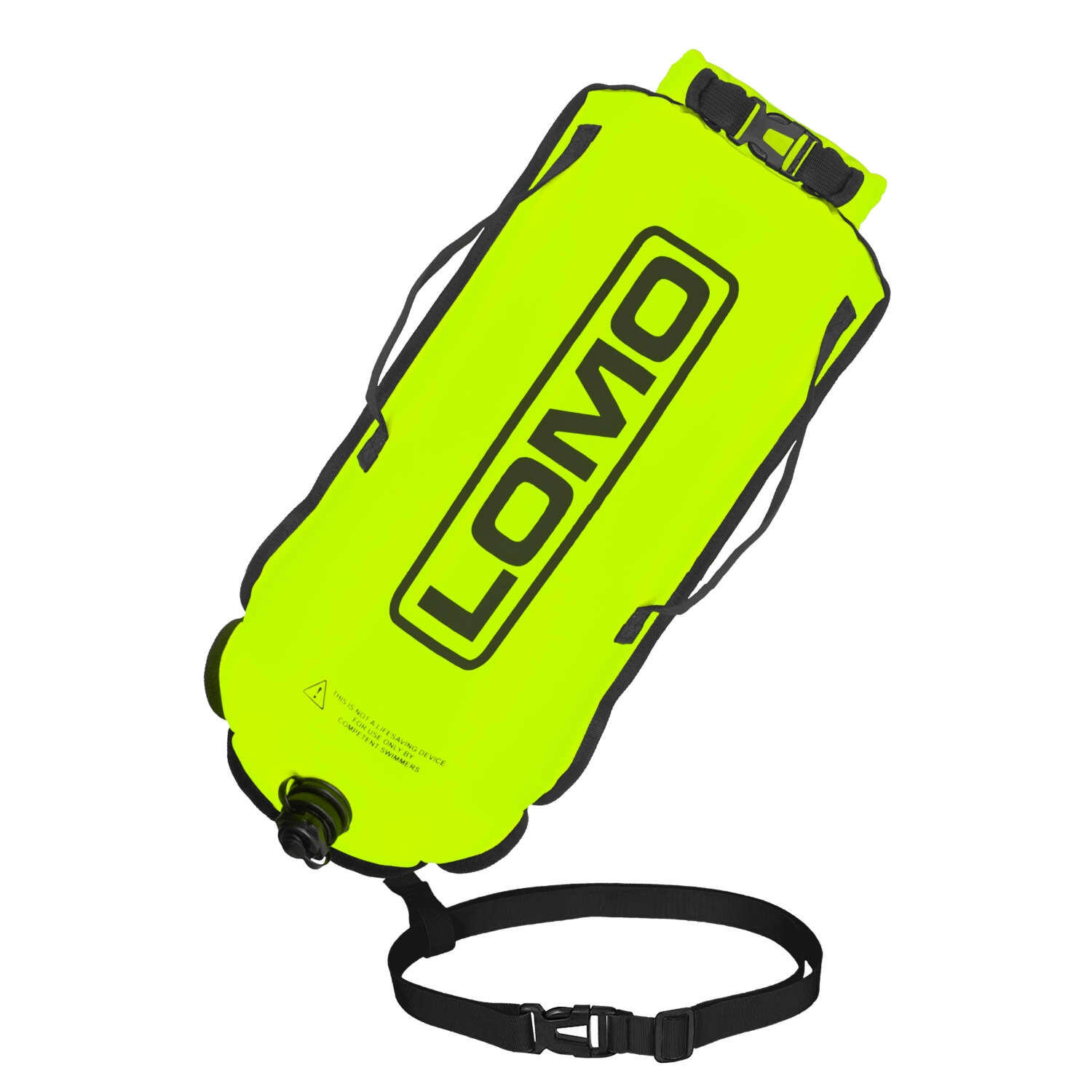 Lomo Swimming Tow Float Dry Bag Yellow LOMO Decathlon