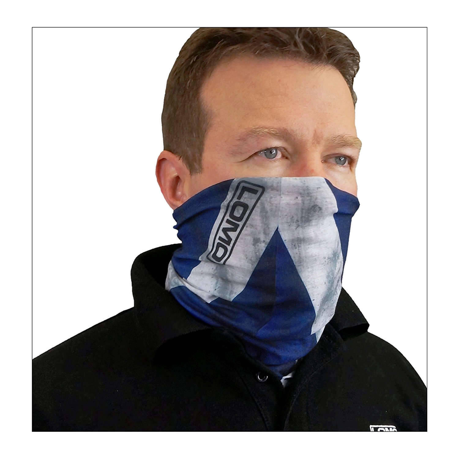 LOMO Lomo Scottish Headover Tube Multifunctional Scarf - Saltire Flag