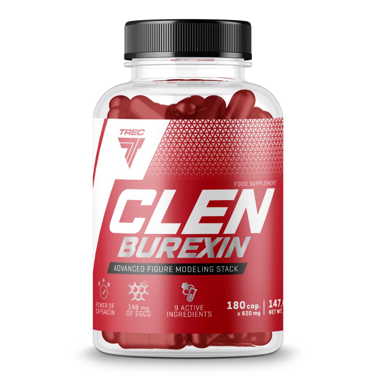 Trec Nutrition - Trec Nutrition Clenburexin (180 Caps) Unflavoured - Régime Et Gestion Du Poids - Brûleur De Graisse - Decathlon