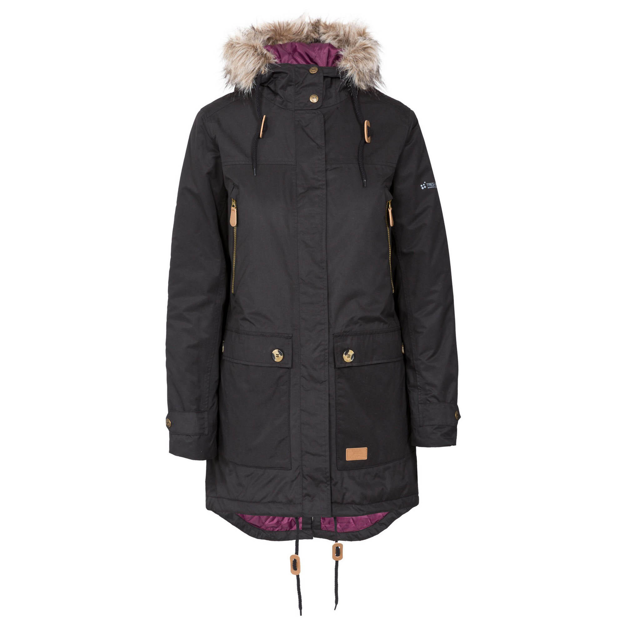 Trespass Womens Ladies Clea Waterproof Padded Jacket