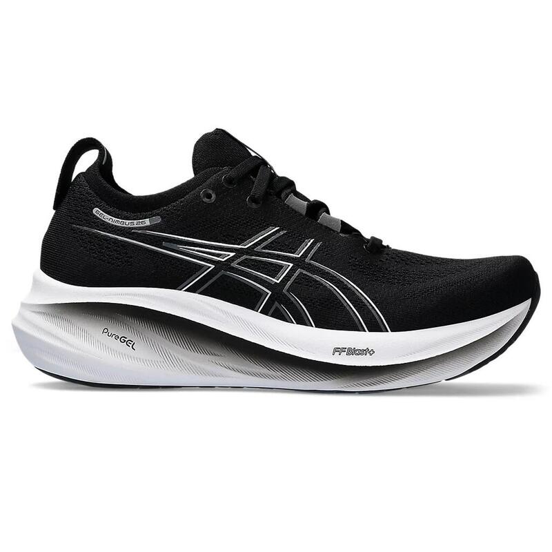 Kobieta bieganie buty Asics Gel-Nimbus 26 Czarne