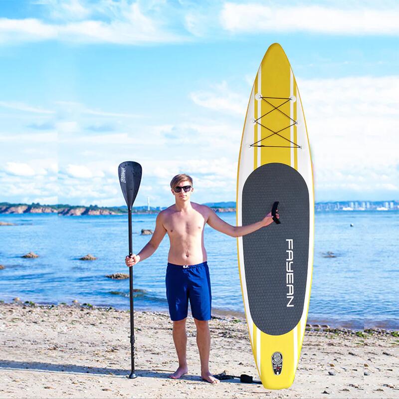 STAND-UP PADDLE BOARD SET (11.5" 33" 6") - SIMPLE YELLOW