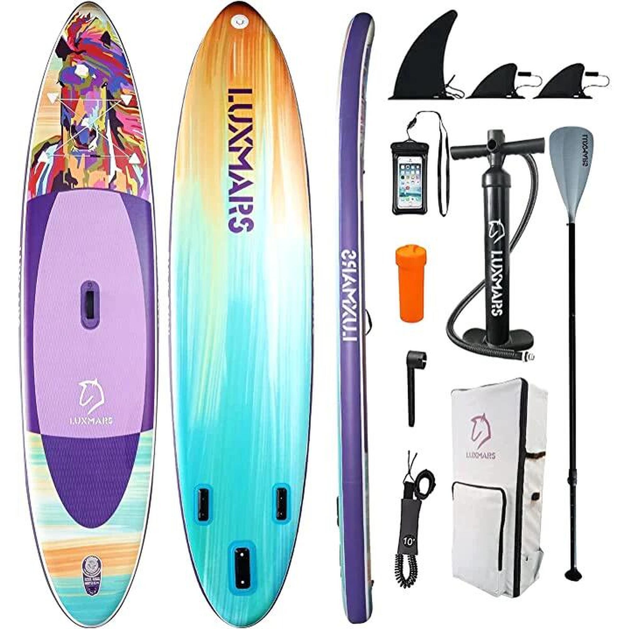 STAND-UP PADDLE BOARD SET (11" 5") - Colorful Horse