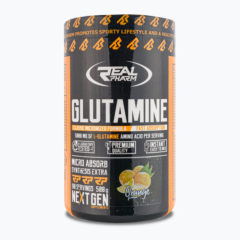 Acides aminés glutamine Real Pharm 500g