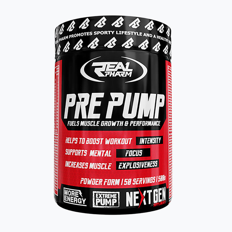 Real Pharm Pre Pump pré-entraînement 500 g