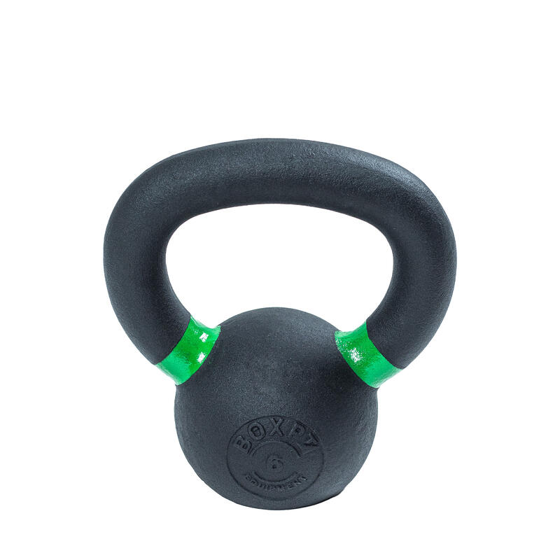 Kettelbell "Iron Powder Coated"  6kg Negro