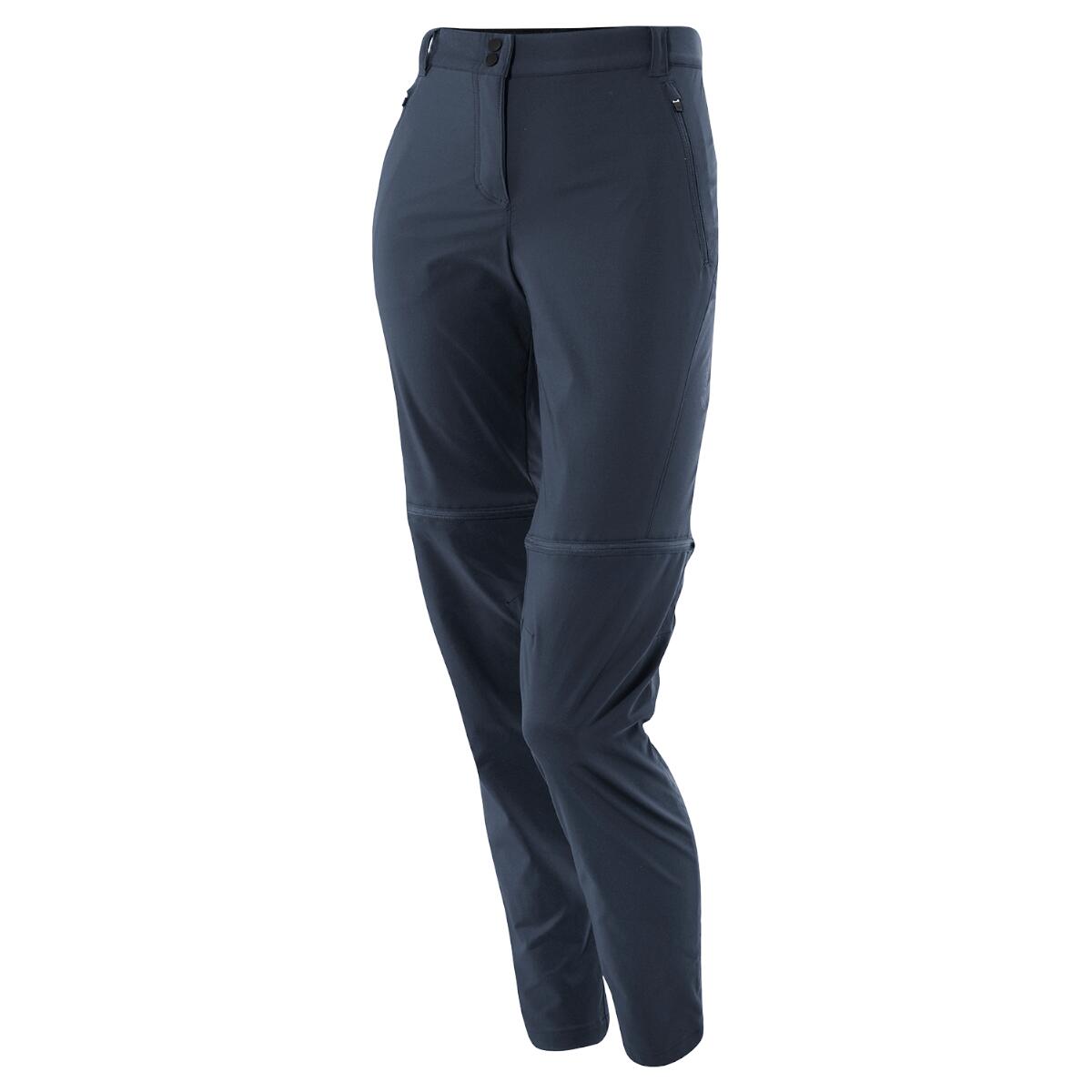 LOEFFLER Pantaloni da trekking con zip W Zip-Off Tapered CSL da donna - Onyx