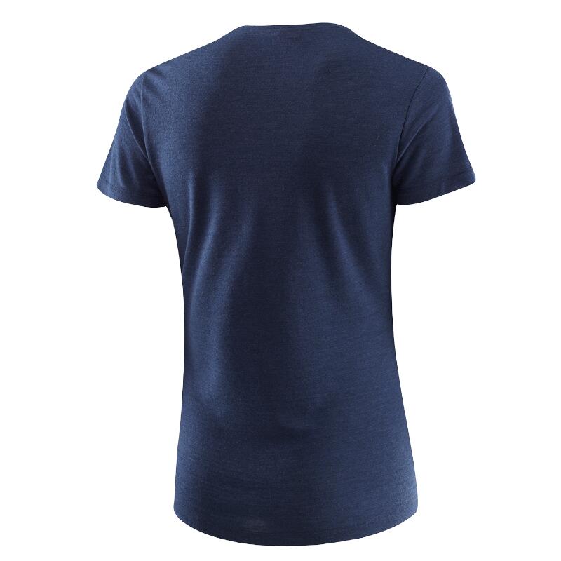 T-shirt pour femme Mountains Merino - Tencel™ Bleu Foncé