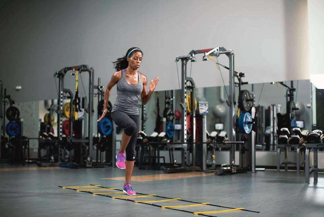 Echelle de rythme et d'agilité en longueur, entrainement sportif - SKLZ 4/5