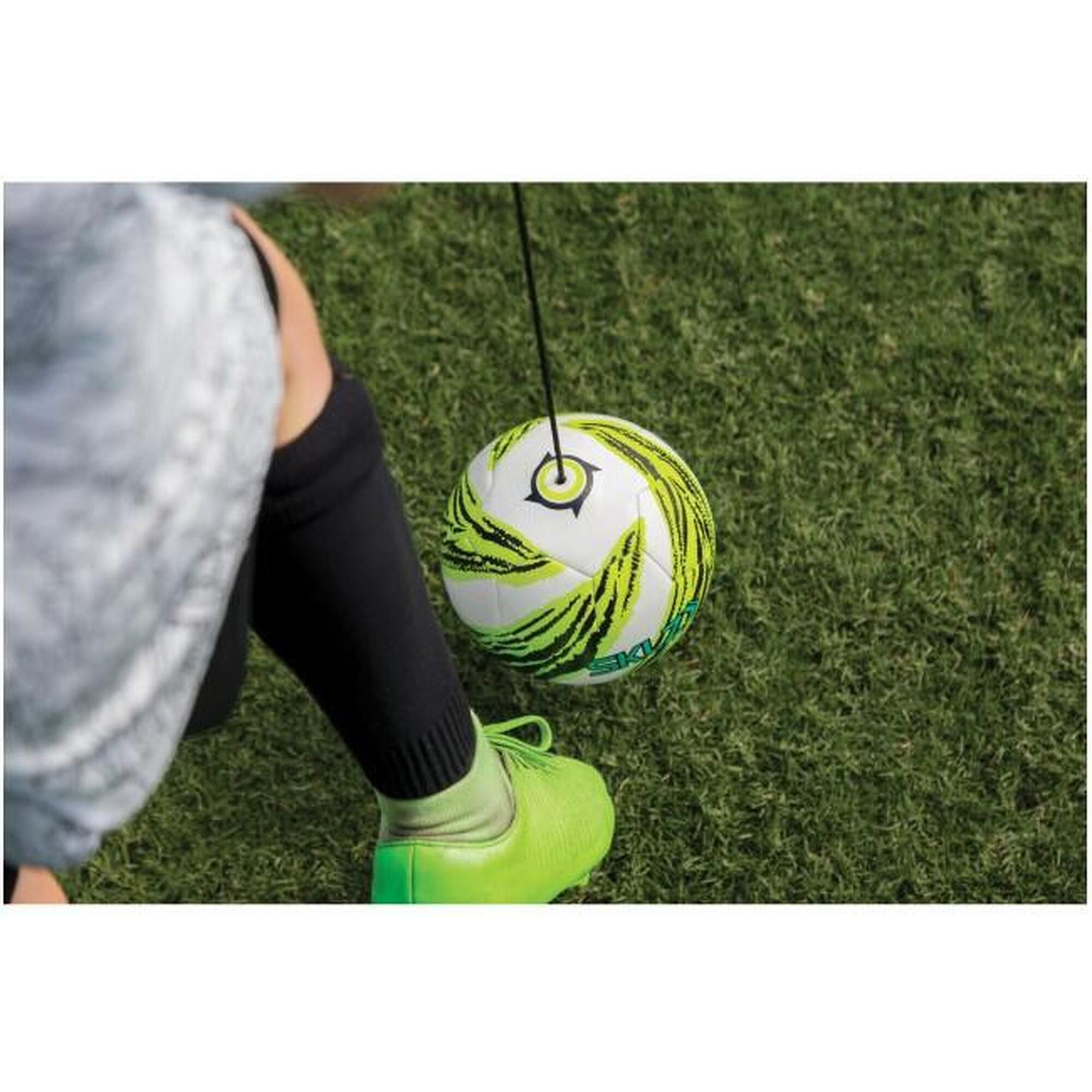 Star-Kick Touch Trainer, pega ergonómica, rotação de 360°, treino de futebol