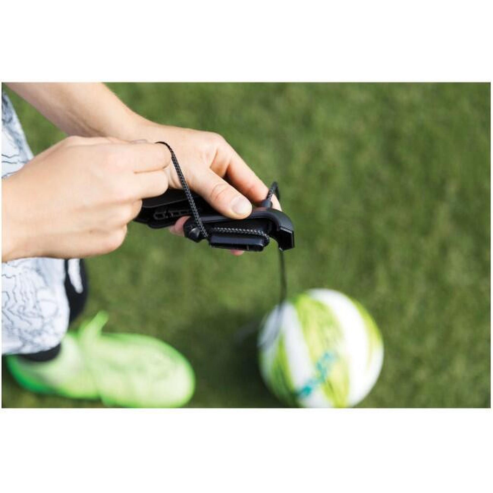 Star-Kick Touch Trainer, pega ergonómica, rotação de 360°, treino de futebol