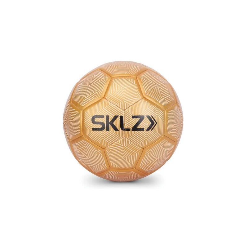 Ballon De Football Pailleté Taille 3 – U&C Planet – Pour Enfants 3-8 Ans, Avec Pompe Et Filet, Intérieur/extérieur