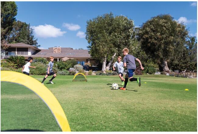 SKLZ Playmaker Foldable Football Goals, Yellow, Portable 2.5 ft 5/7