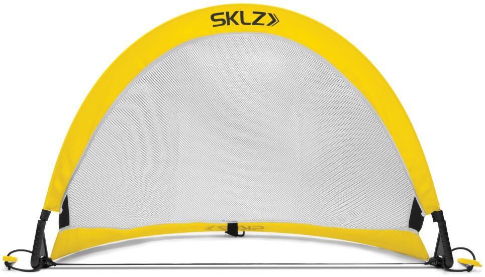 SKLZ Playmaker Foldable Football Goals, Yellow, Portable 2.5 ft 3/7