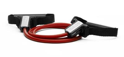 Cavo elastico e maniglie di allenamento rosso resistenza media -SKLZ