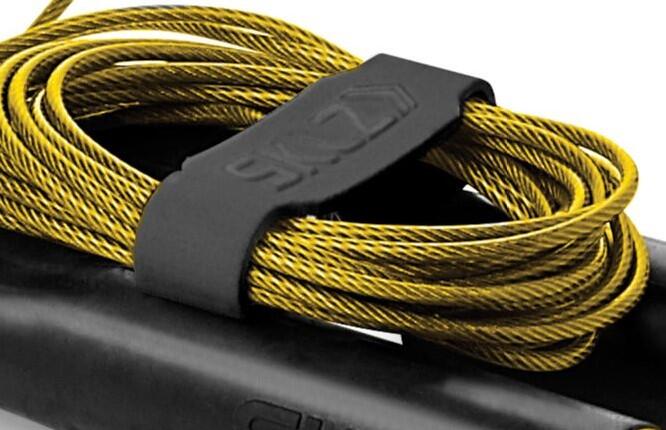 Corde à sauter, pour entraînements de fitness cross-training, Noir/jaune - SKLZ 2/5