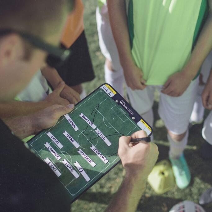 SKLZ Soccer Magnacoach tabela táctica para treinadores