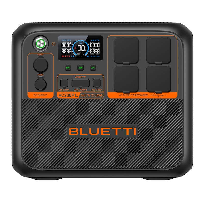 BLUETTI BLUETTI AC200PL Power Station, 2304 Wh, 4x2400W