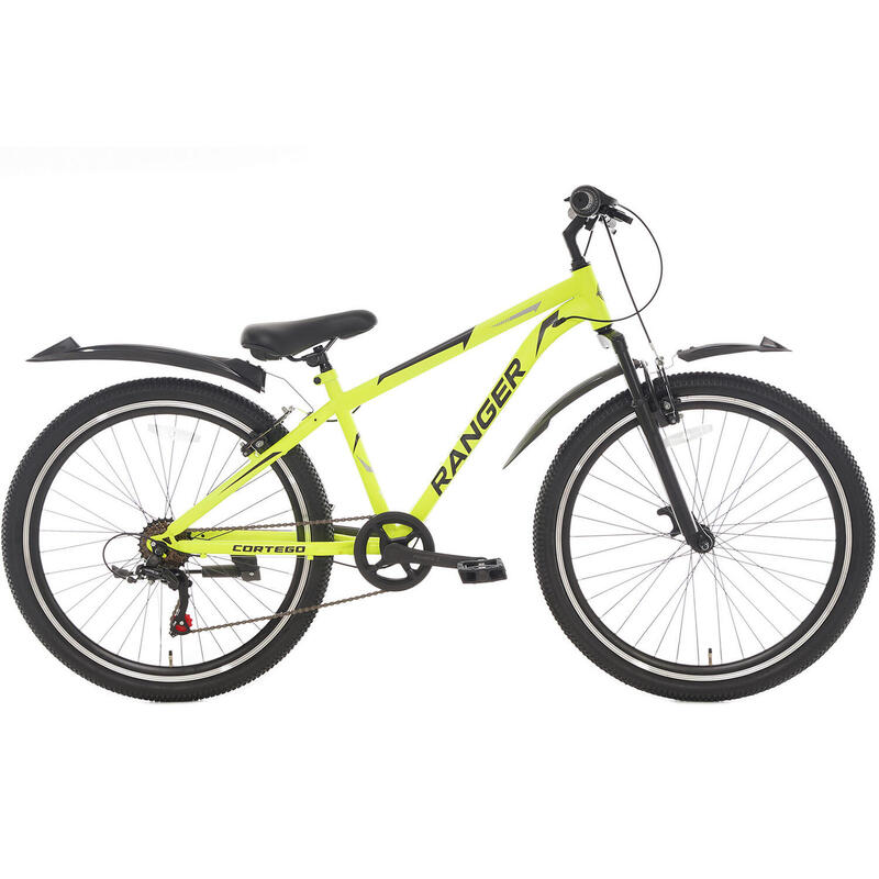 Cortego Ranger Jongensfiets 26 inch Fluogeel 7 Versnellingen