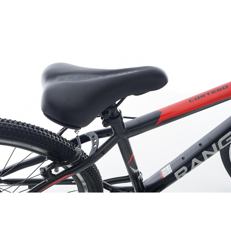 Cortego Ranger Jongensfiets 24 inch Zwart - inclusief spatborden