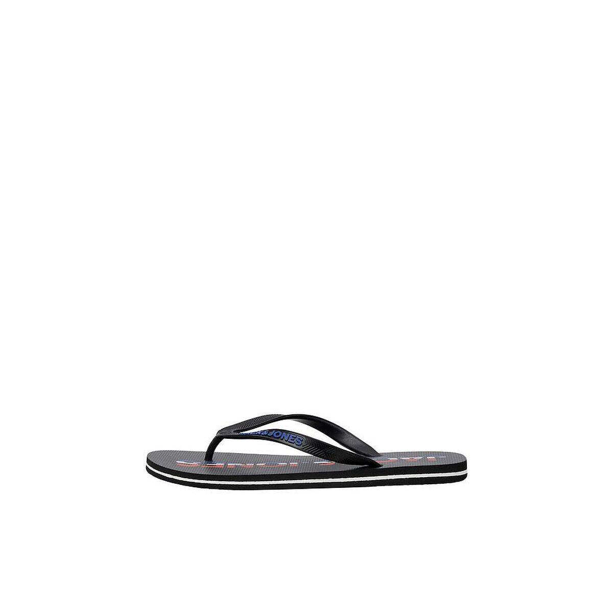 Tongs pour Homme Jack & Jones  JFWLOGO 12230641 Noir 1/2