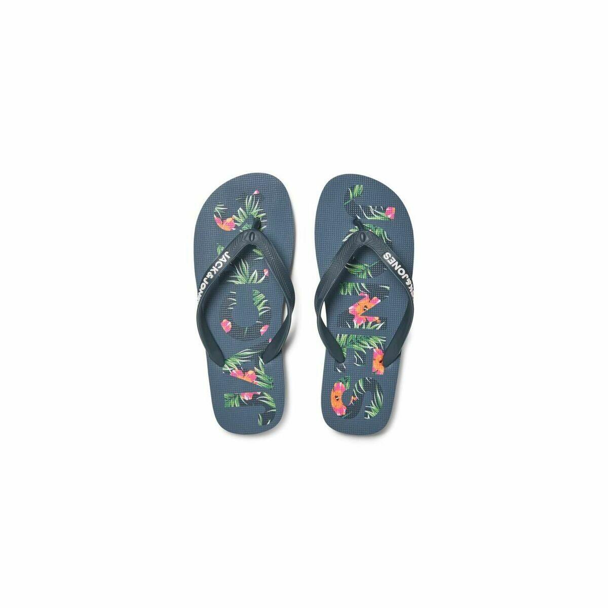 Chanclas para Hombre Jack & Jones FWLOGO PALM PRINT 12230642 Azul marino 2/3