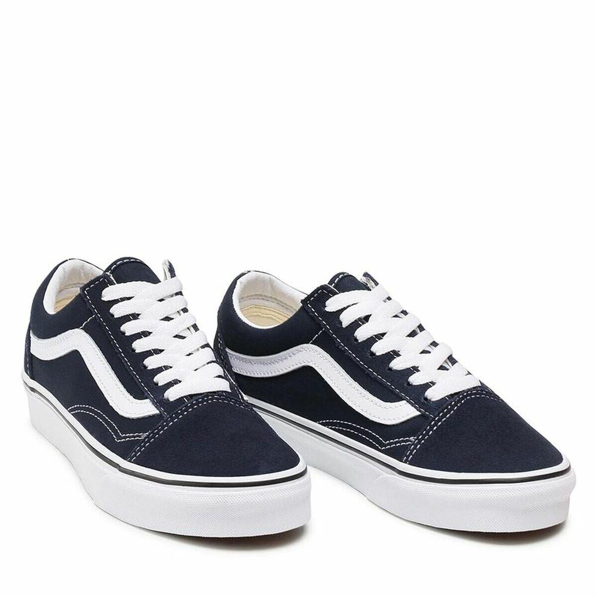 Vans - Chaussures Casual Homme Vans Old Skool Blue Marine - Baskets - Bleu - 41 - Decathlon
