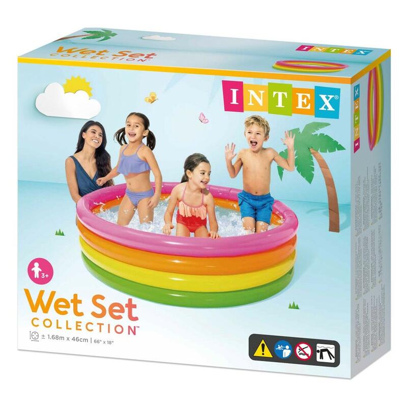 Piscina Hinchable para Niños Intex Sunset 6 Unidades