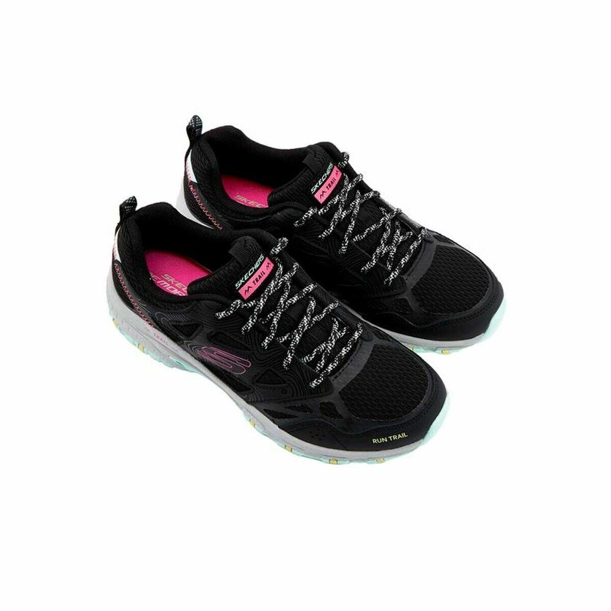 Sapatilhas de Desporto Mulher Skechers Overlace Lace-Up W Preto 3/5